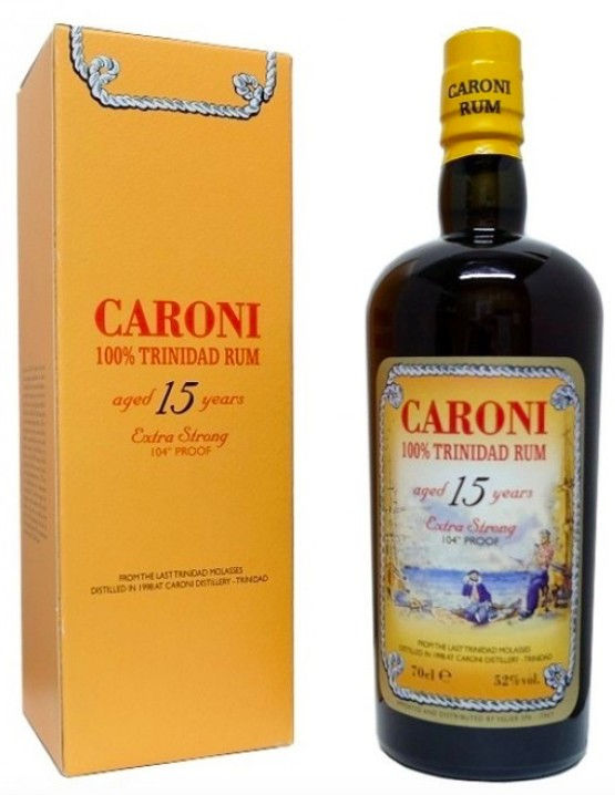 Caroni aged 15 Years, 104 Proof Astucciato