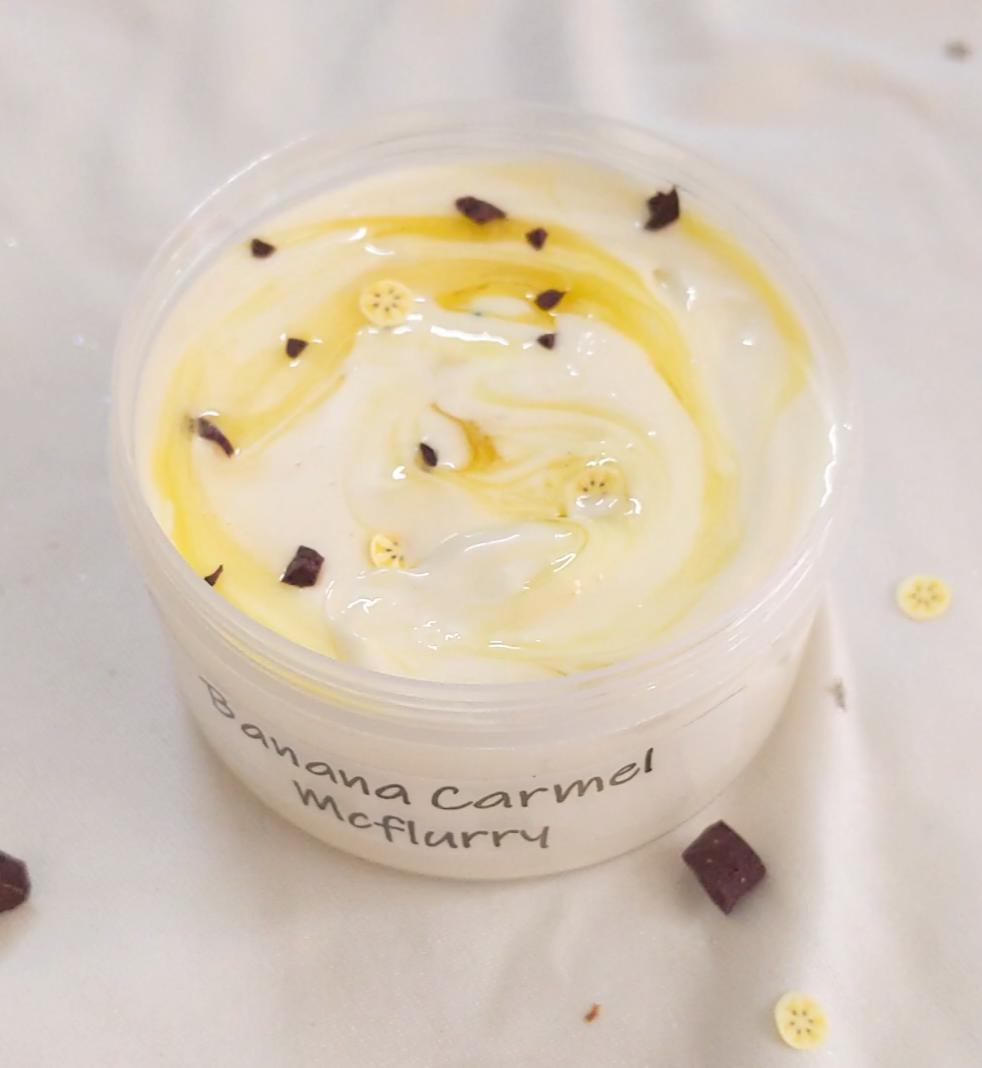 Banana Carmel Mcflurry