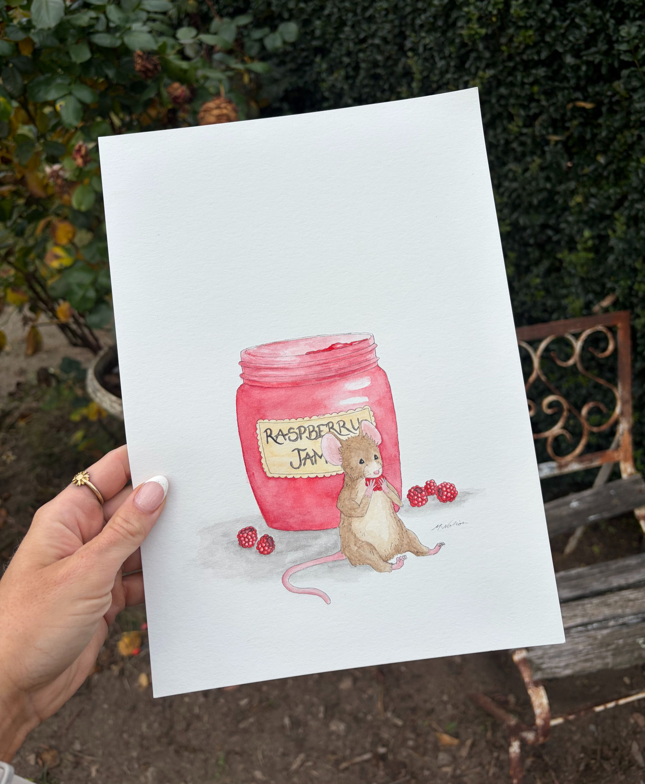 Raspberry Jam print
