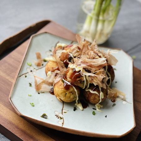 Takoyaki and Ebiyaki 