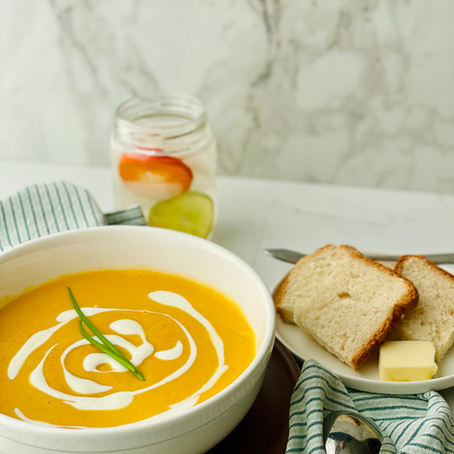 Miso Ginger Squash Soup