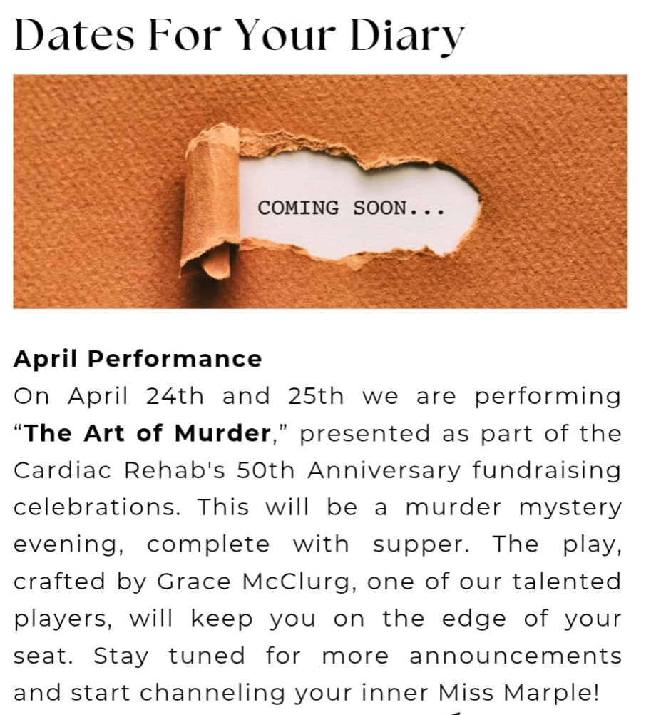 The Art of Murder - Murder Mystery