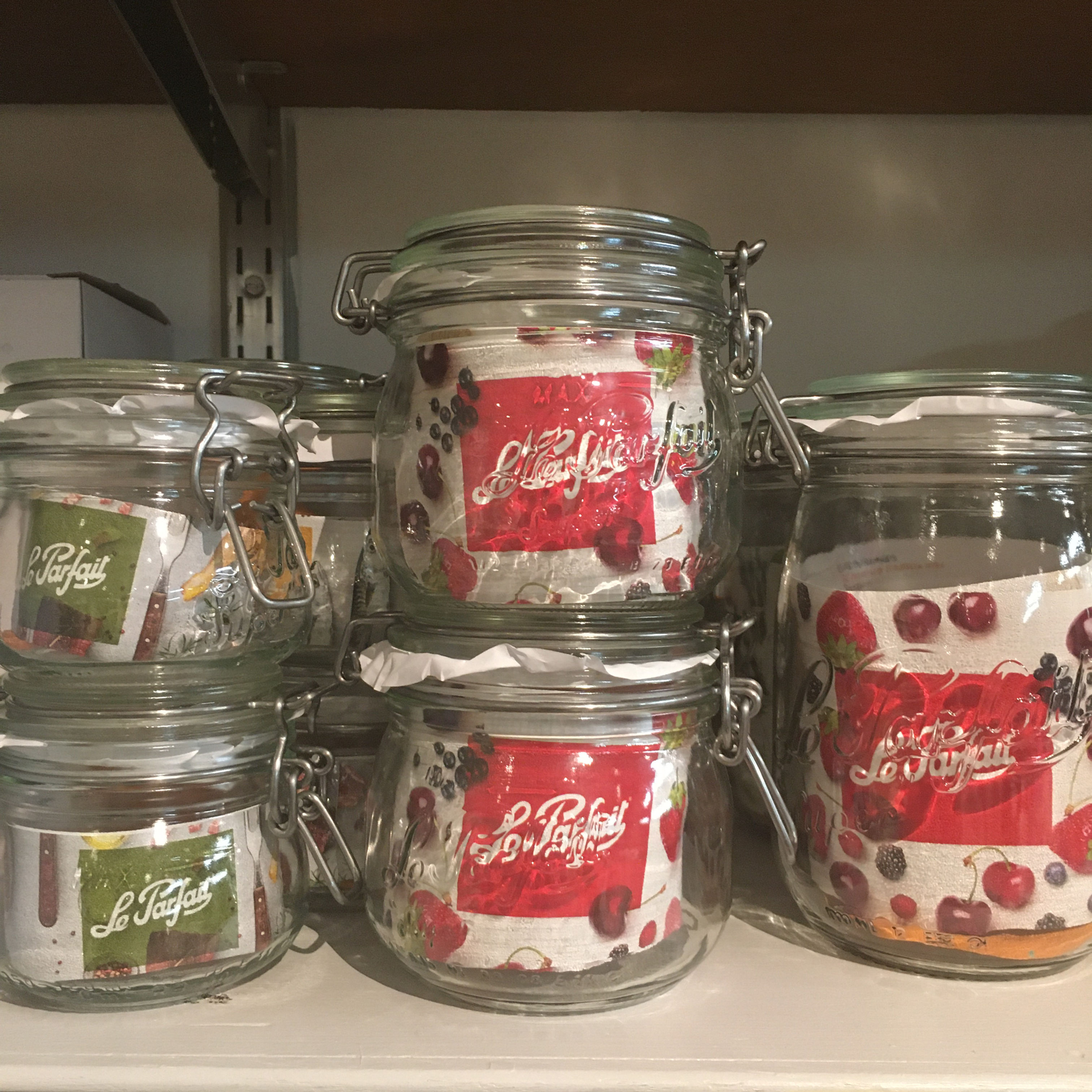 Le Parfait Latch Jars - Prices Vary