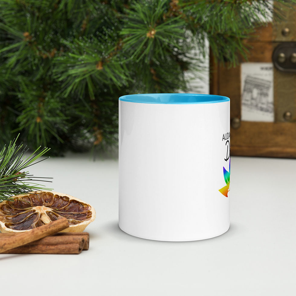 Thumbnail: Audaciously Divine Mug with Color Inside