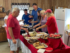 Serving up Rob & Dale's annual brunch