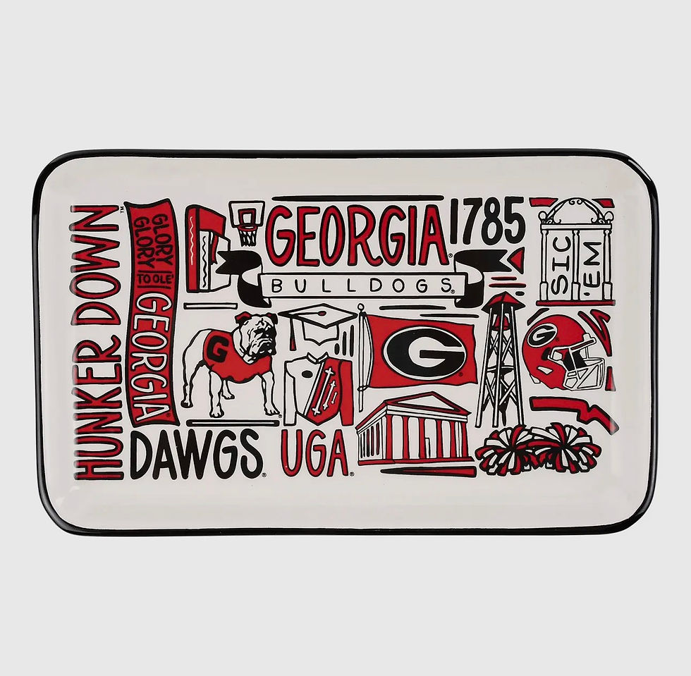 UGA Collage Trinket Tray