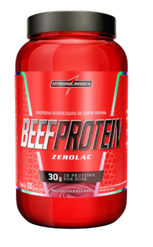 Whey Beef Protein 900g Frutas Vermelhas - Integralmedica