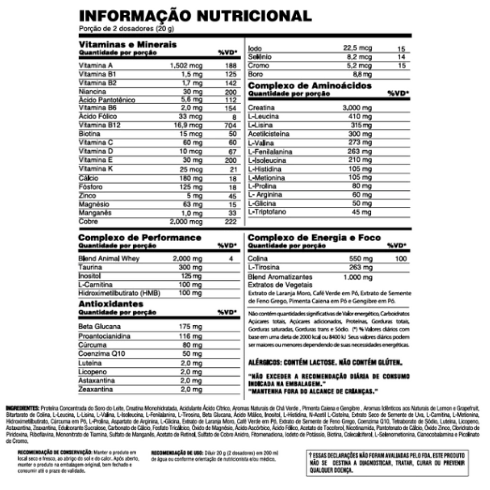 Miniatura: Animal Pak Power 300g Melancia com Morango - Universal