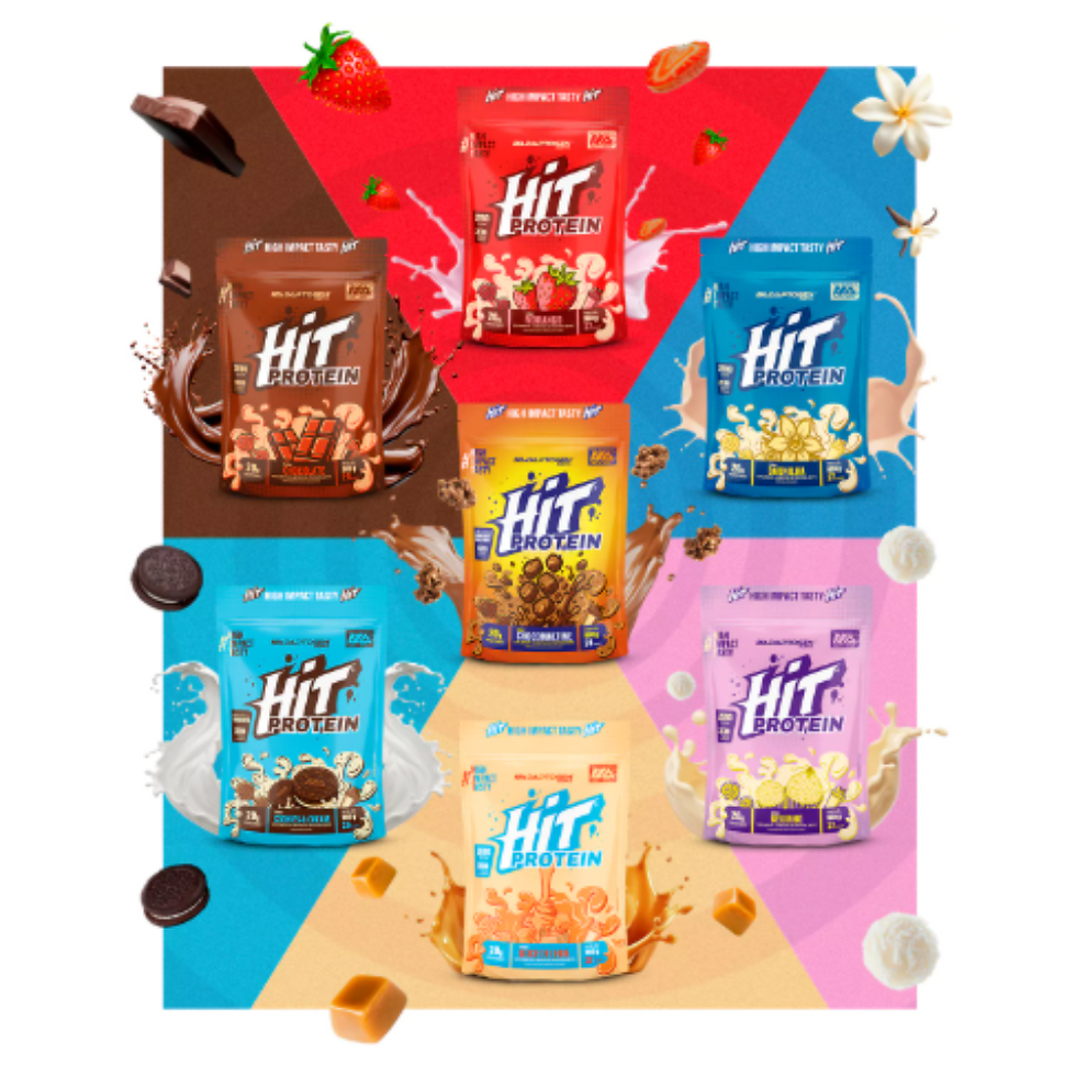 Miniatura: Whey Hit Protein 900g Morango - Adaptogen