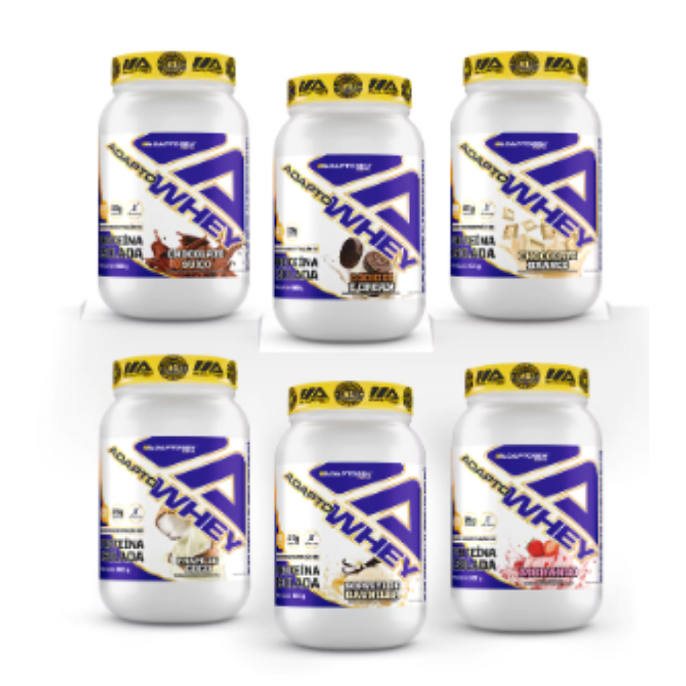 Miniatura: Adaptowhey 900g Sorvete de Baunilha - Adaptogen