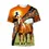 Thumbnail: 3D Printing Horse T-Shirt Unisex Fashion Women's T