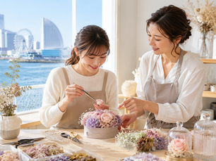 横浜でプリザーブドフラワーの体験レッスンを受けるには?初心者向け教室の選び方と当日の流れ、費用を解説
