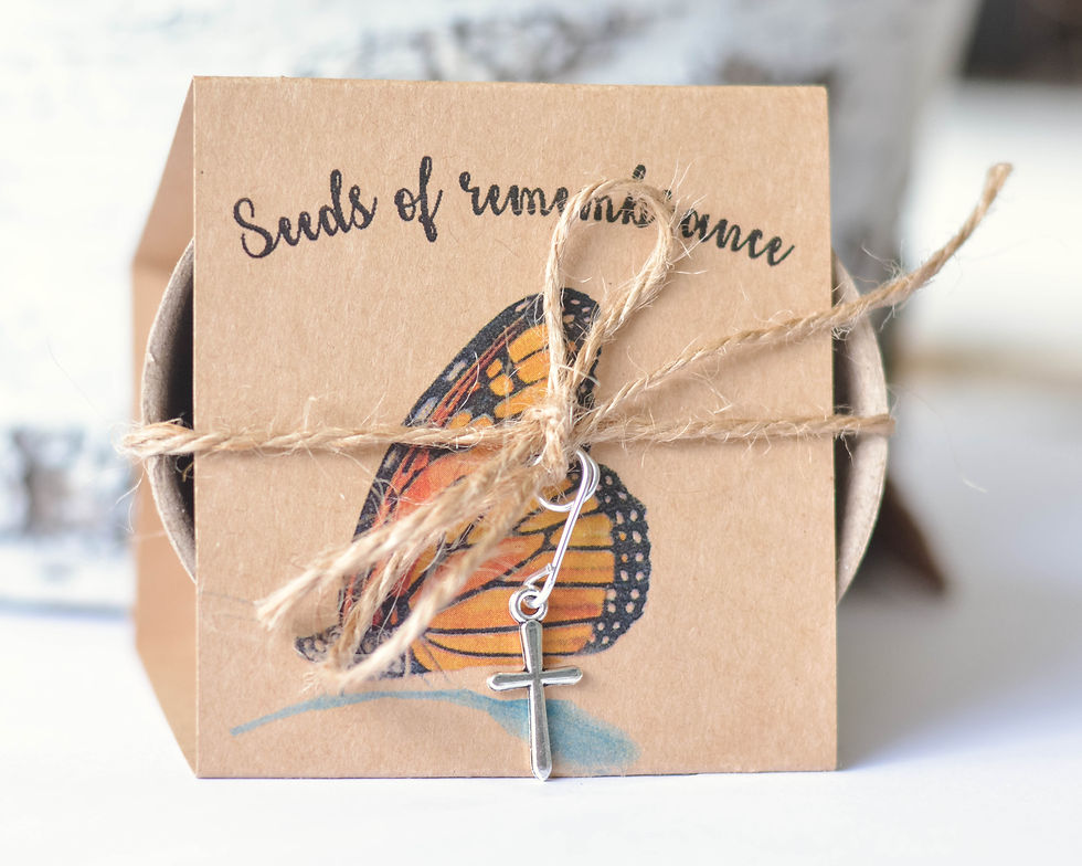 Thumbnail: MONARCH SYMPATHY GARDEN REMEMBERANCE SEED KIT