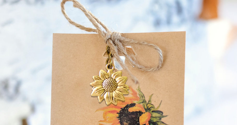 Thumbnail: Sunflower bee thank you, wedding favor seed pack favor mini