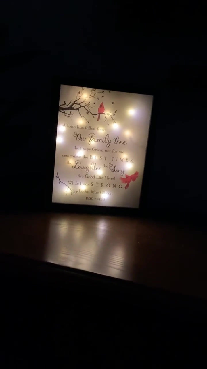 Thumbnail: HUMMINGBIRD MEMORIAL LIGHTED FROMA