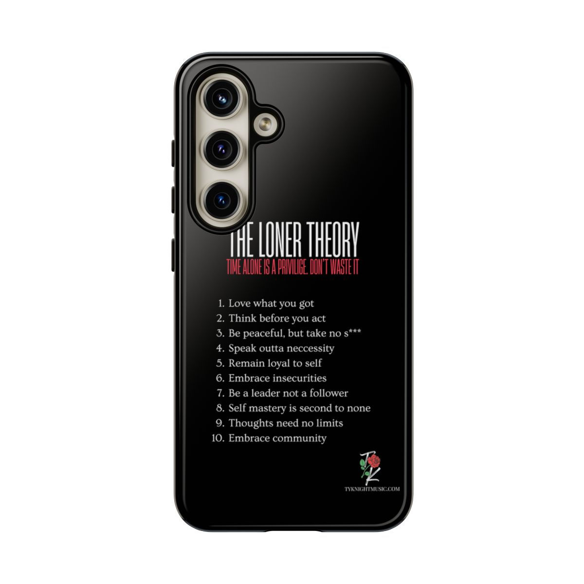 Loner Theory Philosophy Tough Phone Cases
