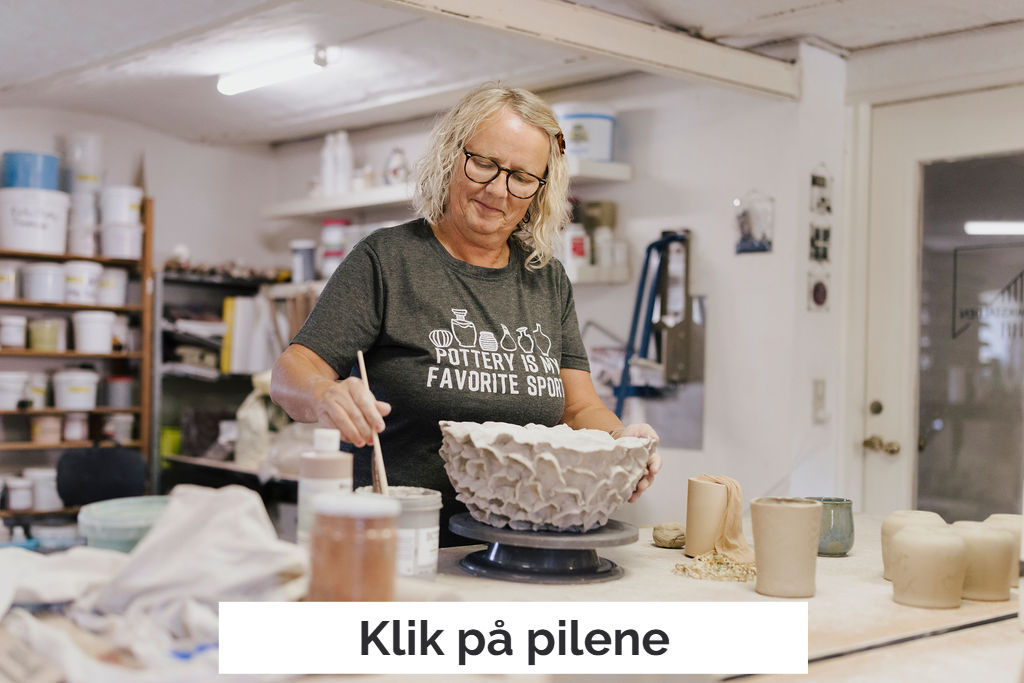 Keramik - formiddag - langt forløb nu over 9 gange - 42 lektioner