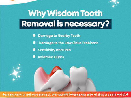 🦷 Why Wisdom Tooth Removal is Necessary?