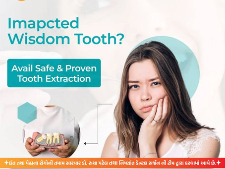 😖 Trouble with your wisdom tooth?An impacted wisdom tooth can cause pain, swelling, and infection if left untreated. Don’t wait for it to get worse!