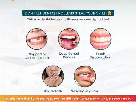 🦷 Don’t let small dental issues turn into big problems!