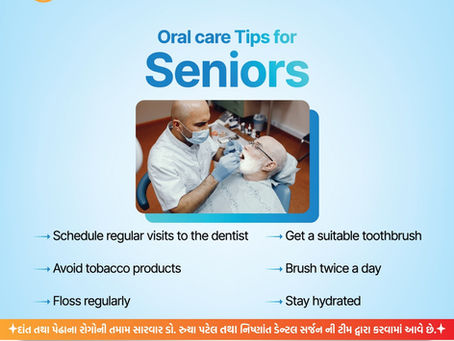 🦷 Oral Care Tips for Seniors 💙