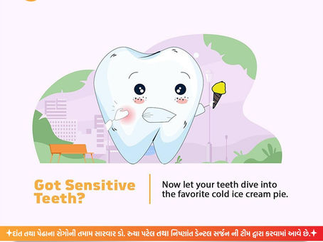 Say goodbye to the discomfort of hot & cold food! Let your teeth dive into your favorite ice cream again without worry 🍦😄