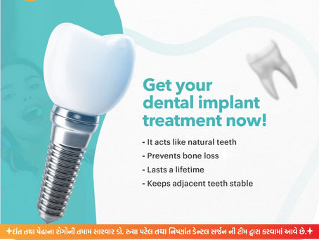 🦷✨ Get Your Dental Implant Treatment Now! ✨🦷