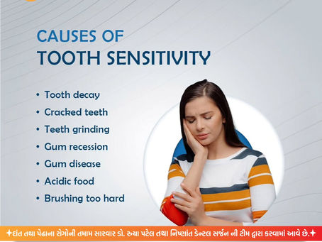 😖 Suffering from Tooth Sensitivity? Here's why it might be happening! 