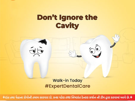 🦷 Don’t Ignore the Cavity! ⚠️