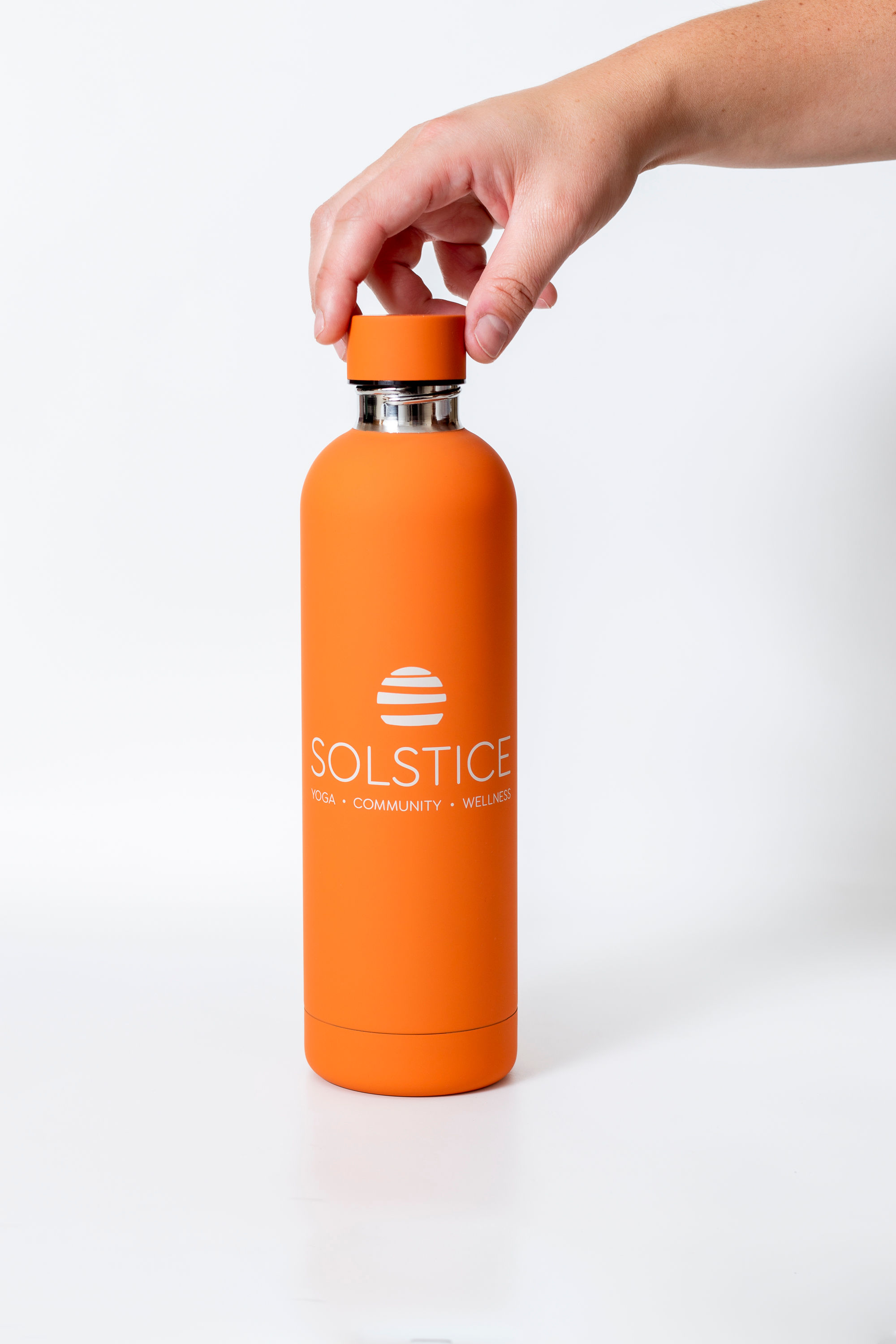 Water Bottle in Sun-Kissed Orange (750 mL)