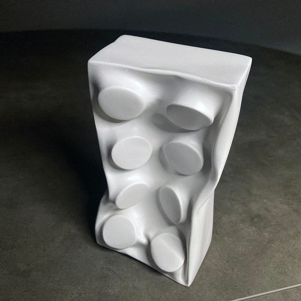 Thumbnail: Melted Brick Sculpture