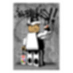 I'm Banksy   STREET EDITION   Grey