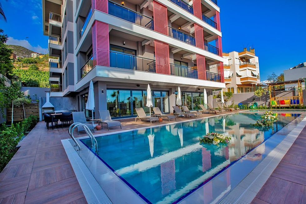 Thumbnail: New apartments close to the Mediterranean Sea. Turkey, Alanya