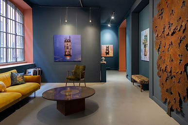 flying houses - arte in salotto