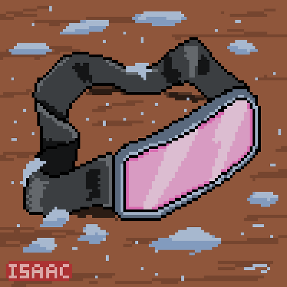 Rose Goggles Illustration - Pixel Art