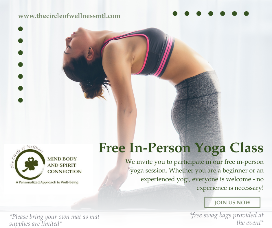 FREE IN PERSON YOGA CLASS AND SOUND HEALING