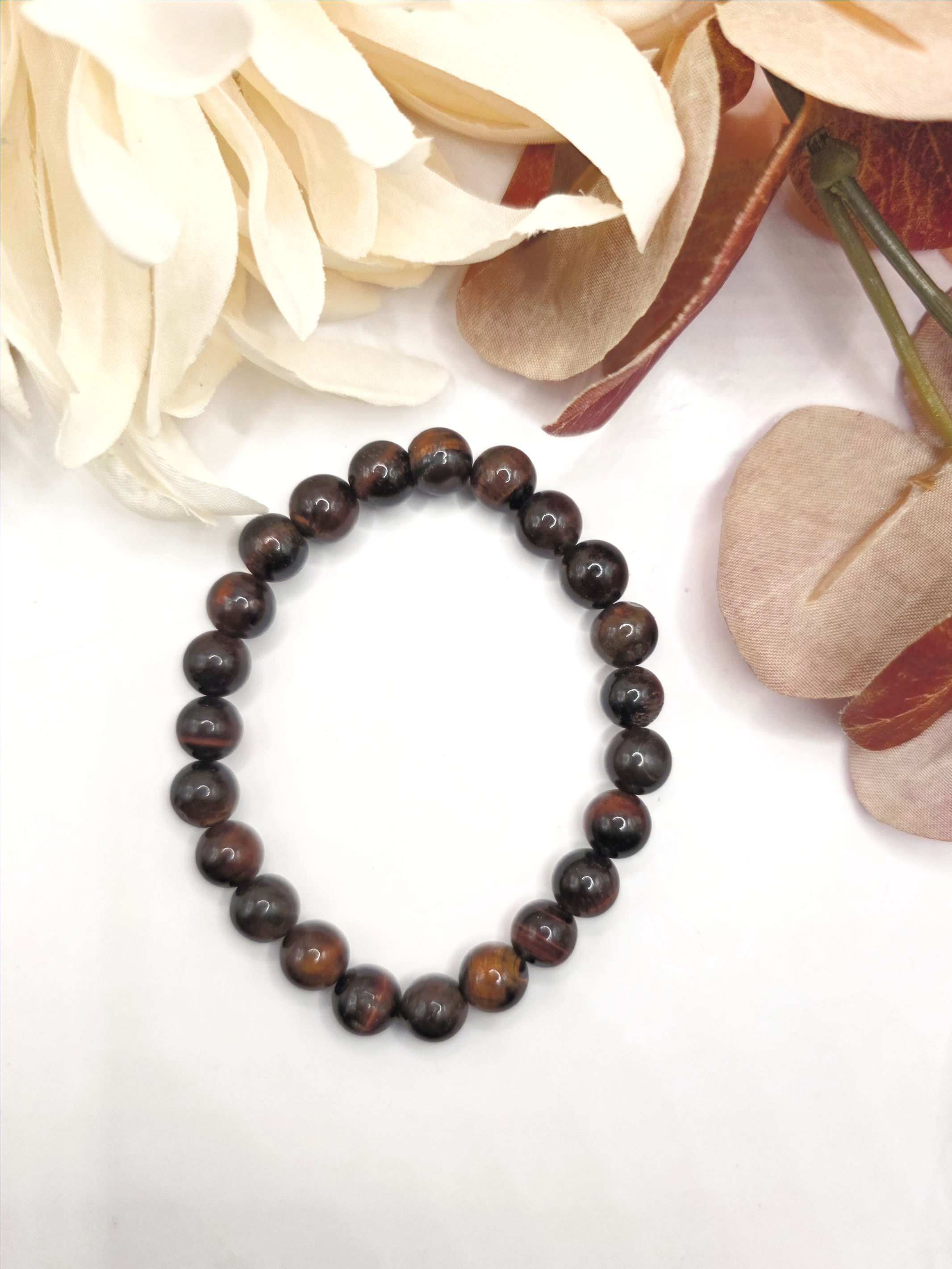 Red Tiger Eye Stretch Bracelet