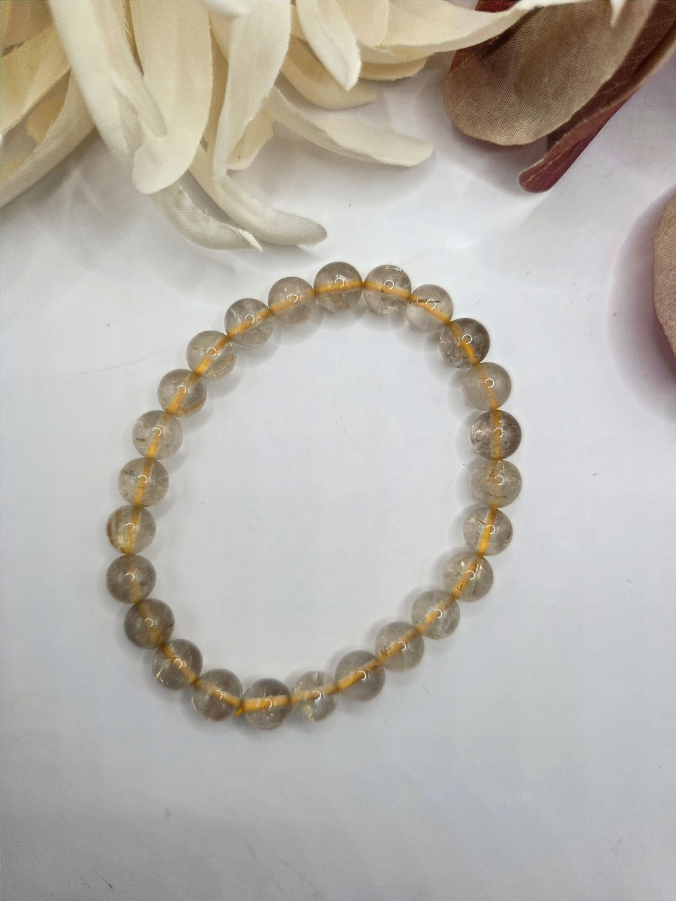 Rutilated Quartz Stretch Bracelet