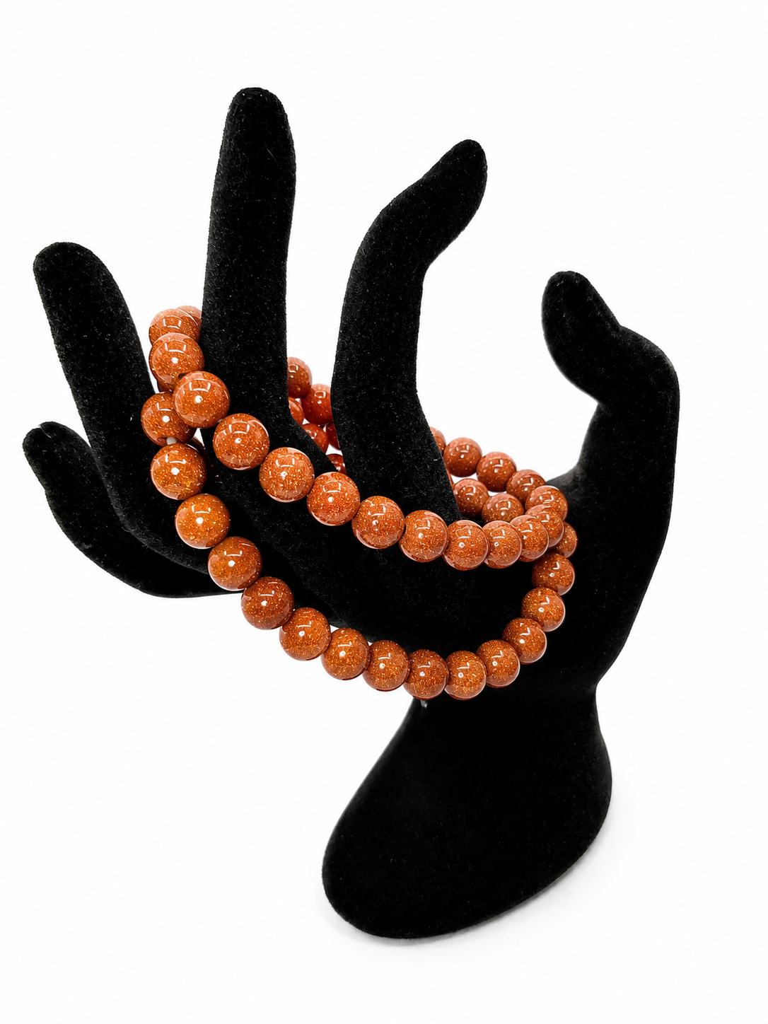 Goldstone Stretch Bracelet