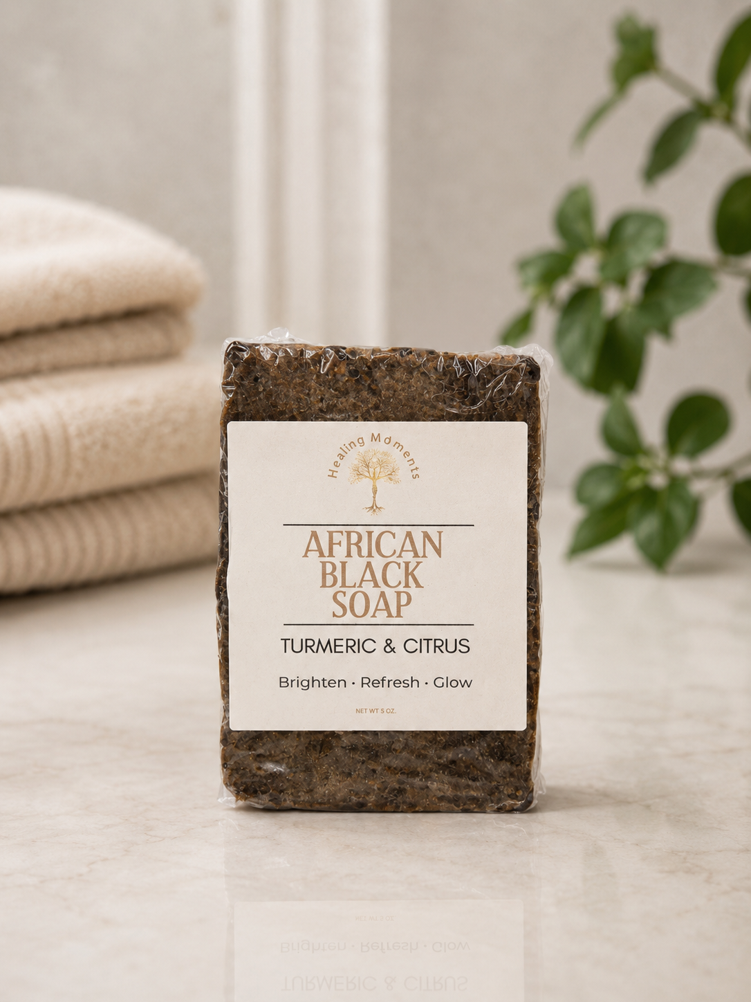 African Black Soap Bars