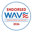 Endorsed by WAVE (Women for American Values and Ethics) 2026