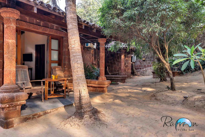 Tranquil View from Your Private Villa at Raman by the Sea, Goa 