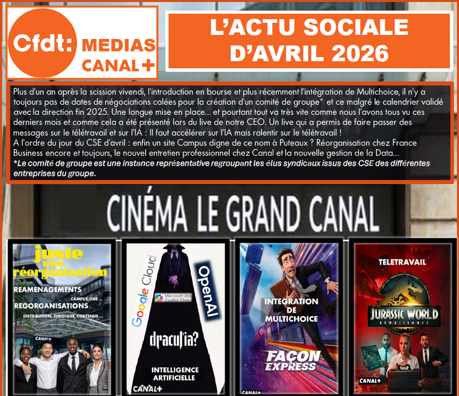L'ACTUALITE SOCIALE AVRIL 2026
