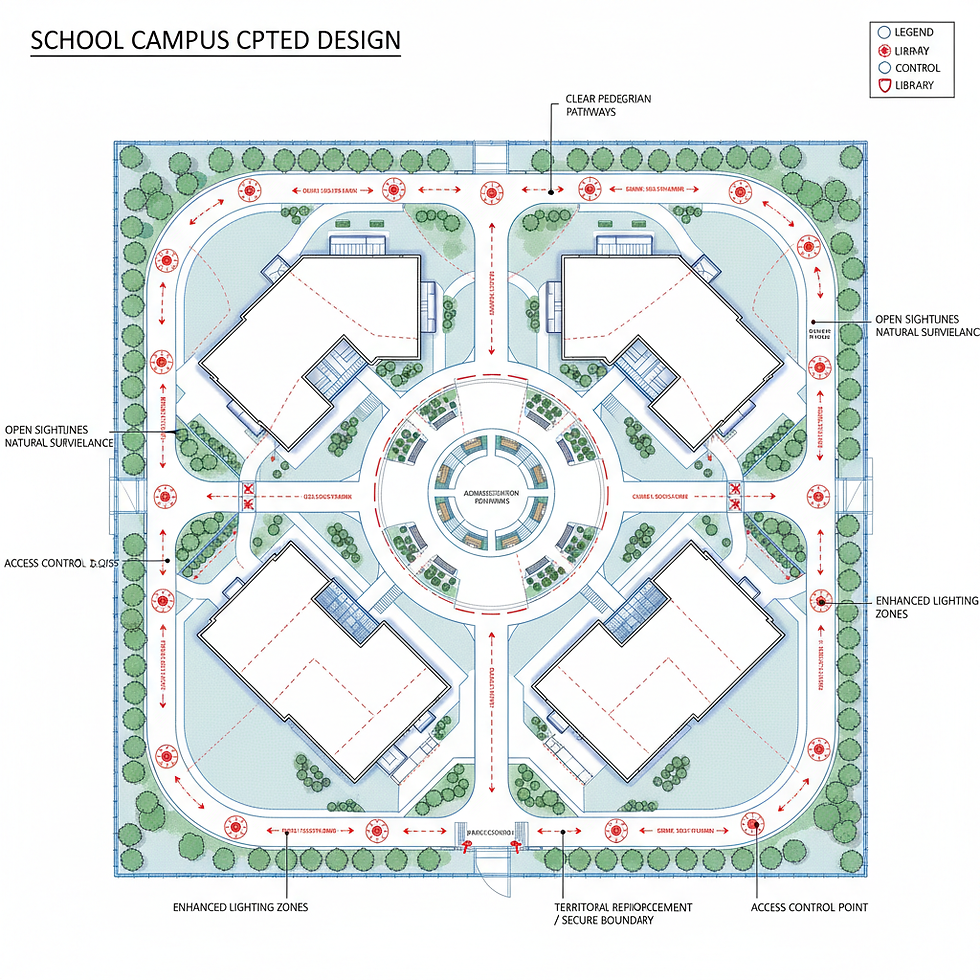 Designing for Safety: CPTED in Architecture