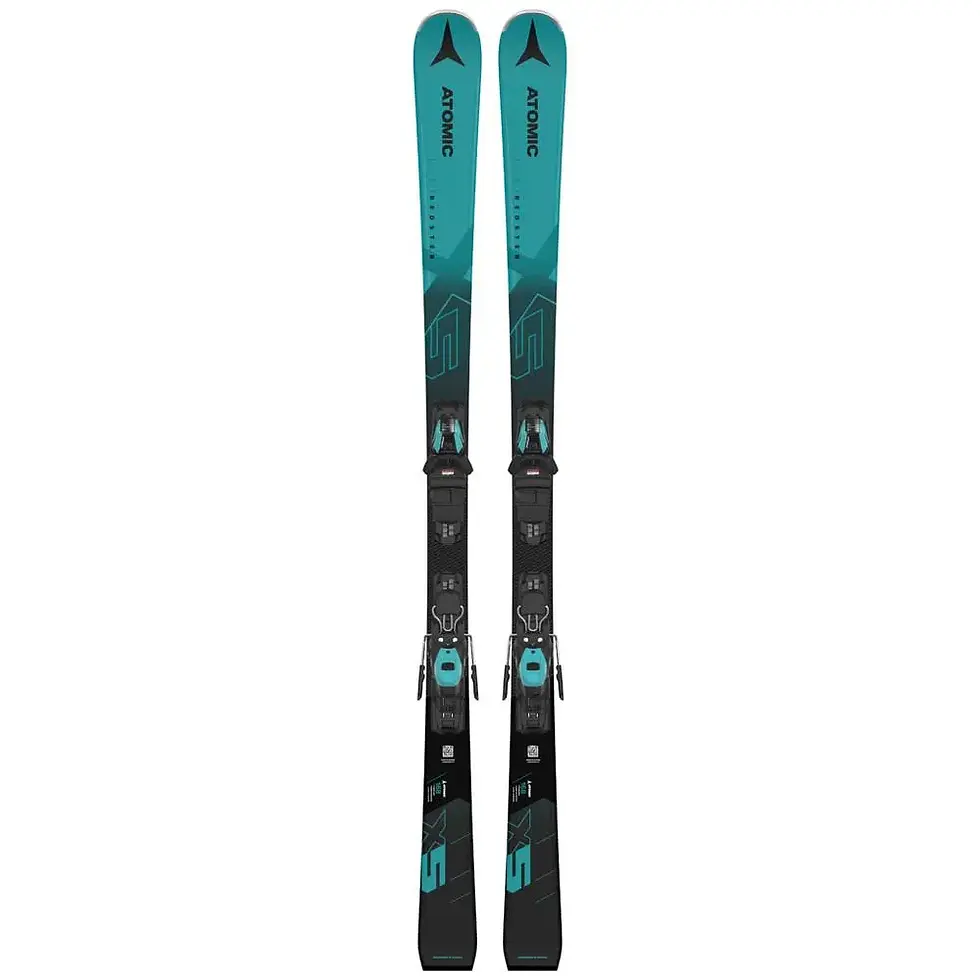 blue atomic ski