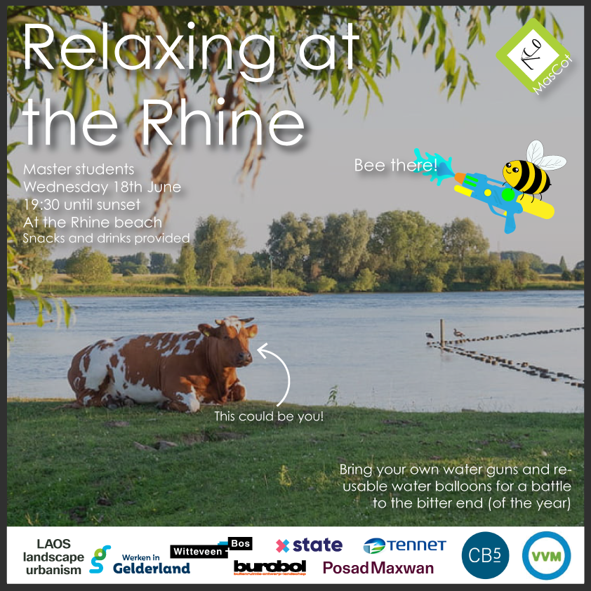 MasCot | Relaxing at the Rhine