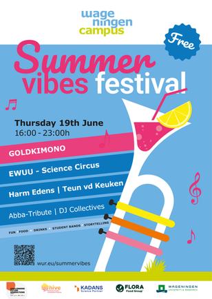 Summervibes – the ultimate festival on Wageningen Campus!