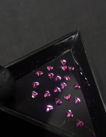 Miniature : SWAROVSKI FUCHSIA COEUR 3.6mm