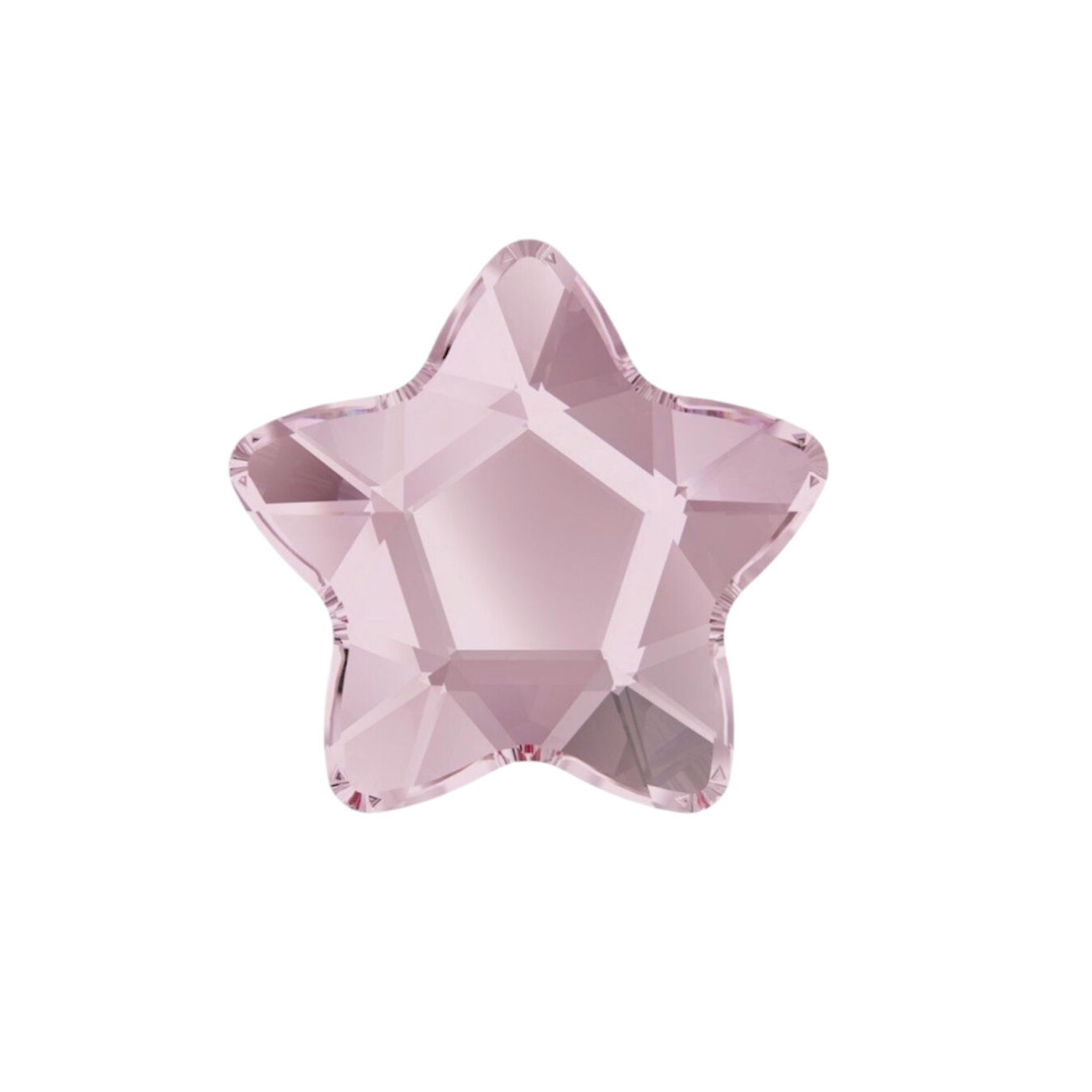 SWAROVSKI 2754 STAR FLOWER LIGHT ROSE (5pcs)