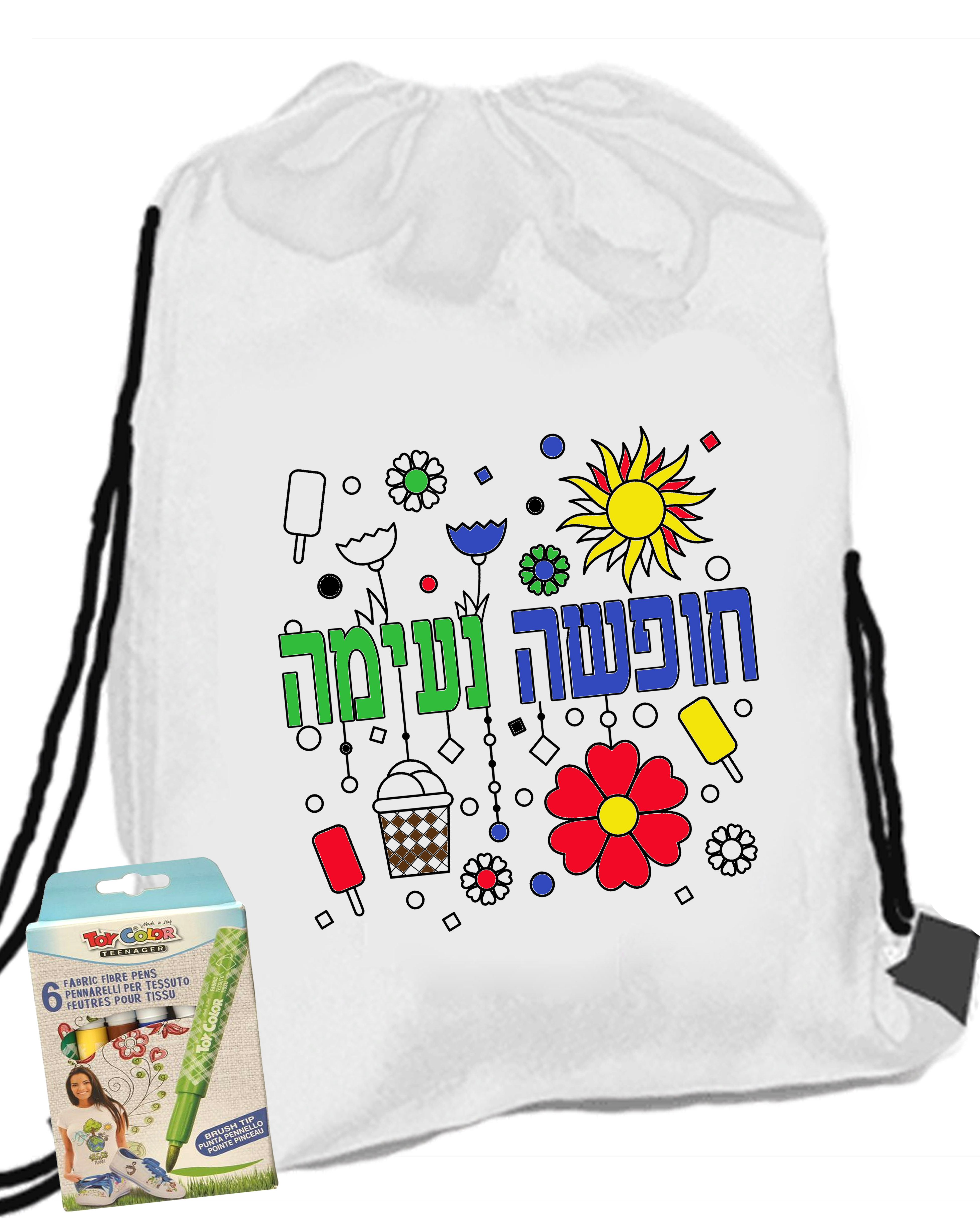 תיק שרוך לצביעה